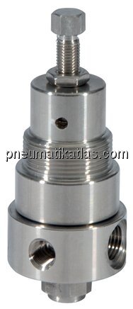 Exemplarische Darstellung: Edelstahl-Druckregler (