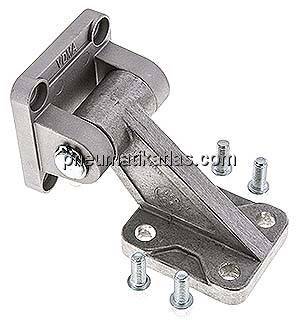 ISO 15552-90°-Schwenkbefestigung 63 mm, Aluminium