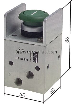 Exemplarische Darstellung: 3/2-Wege Servo-Schaltta