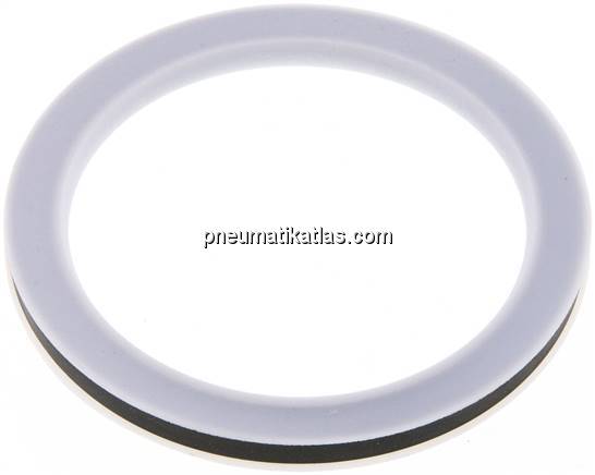 NBR / PTFE-Ersatzdichtung f. Kamlock-Kupplung DN75 (3")