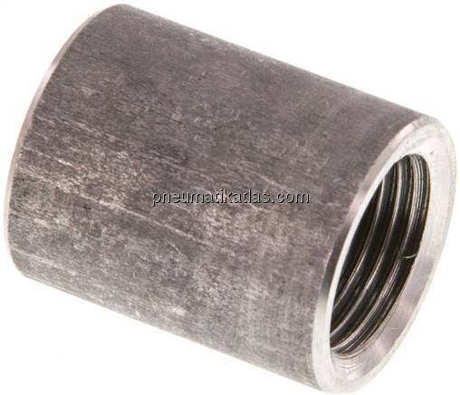 Rundmuffe Rp 3/8"-Rp 3/8", 1.4408