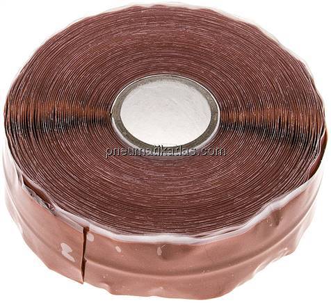 ca. 11 mtr. Tapeband zum Verschließen und Fixieren der Enden, max. +246°C, 25 mm