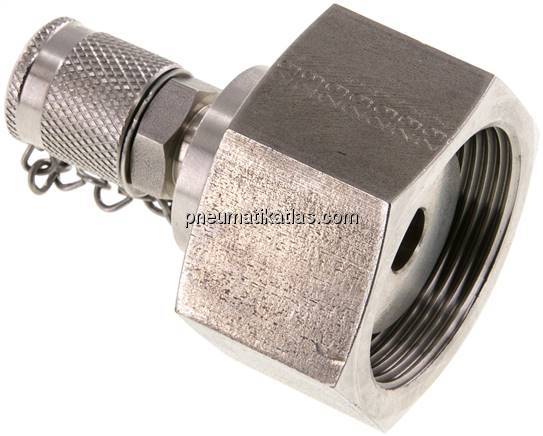 Messanschluss M16x2, 30 S-Dichtkegel, 1.4571