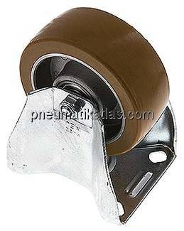 Polyurethan-Schwerlastrolle, Bockrolle, 100mm