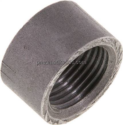 Anschweißmuffe Rp 3/8"-12mm, ST 37-2 (DIN2986-halb)