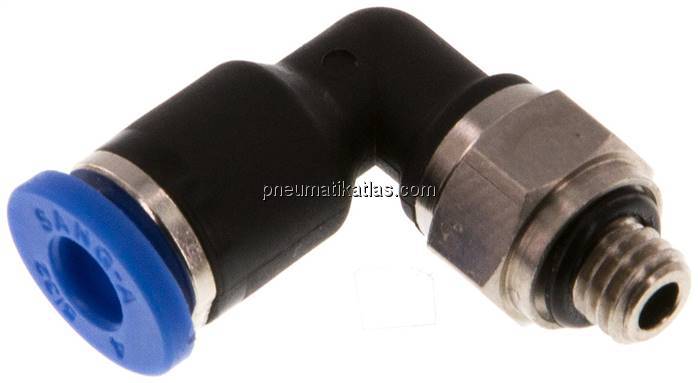 Winkel-Steckanschluss M 5-4mm, IQS-Standard