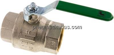 Messing-Kugelhahn, Rp 2", -0,9 bis 25bar, für Trinkwasser