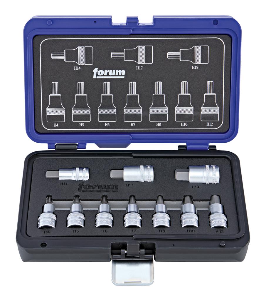 Einsatz.-Grt. 1/2" 10tlg. FORUM
