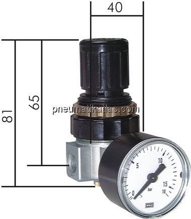 Exemplarische Darstellung: Druckregler - Mini