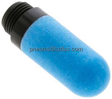 Kunststoff-Schalldämpfer, gesintert (Eco), G 1/2"