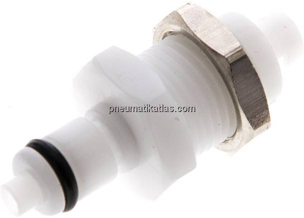 Schott-Kupplungsstecker (MC) mit Schlauchtülle, POM