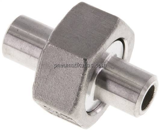 Anschweißverschraubung flach dichtend 10,2mm