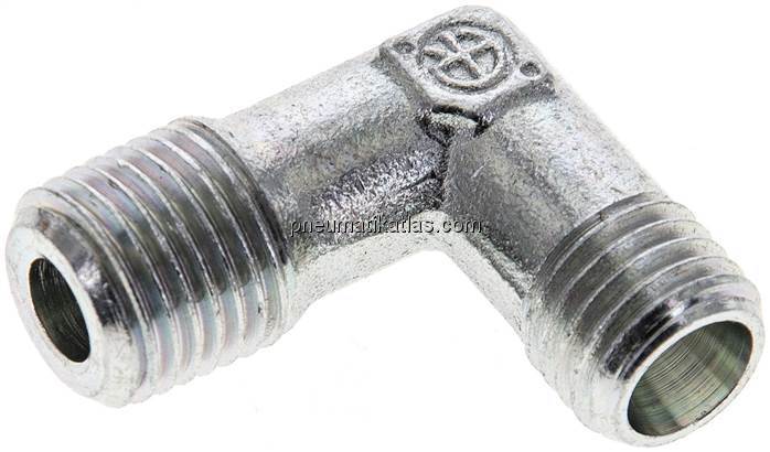 Winkel-Schneidringverschraub. R 1/4"-6 L (M12x1,5), ohne Mutter & Schneidring, S