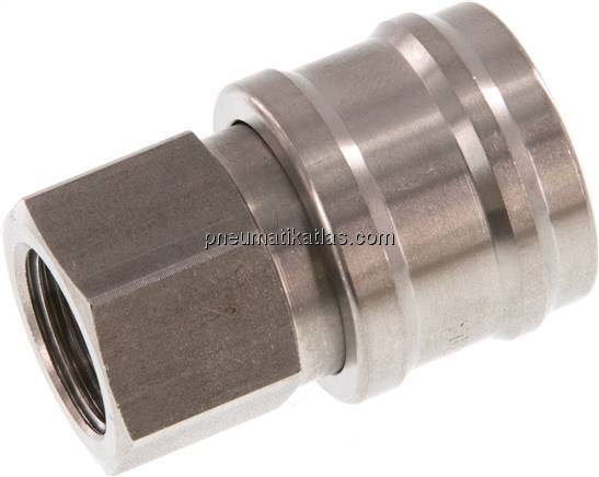 Kupplungsdose (NW7,2) G 3/8"(IG), Edelstahl