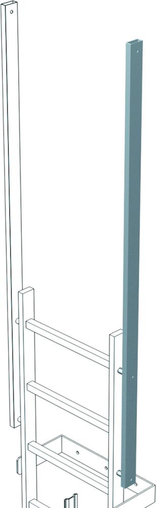 Ausstiegsholm einseitig Stahl verzinkt ZARGES