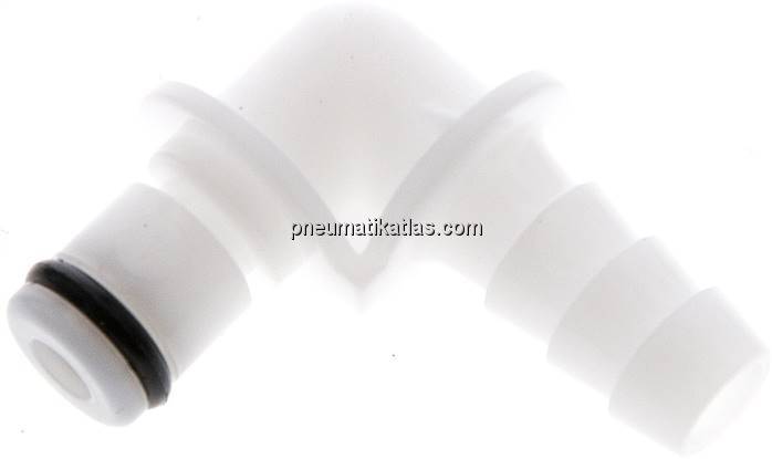 Winkel-Kupplungsstecker (MC) mit Schlauchtülle, POM