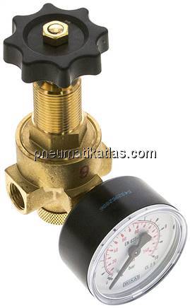 Wasserdruckminderer (40 bar) G 1/4", 0,5 - 6 bar