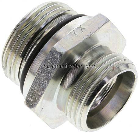 Gerade Schneidringverschr. UN 1-5/16"-12-22 L (M30x2), ohne Mutter & Schneidring