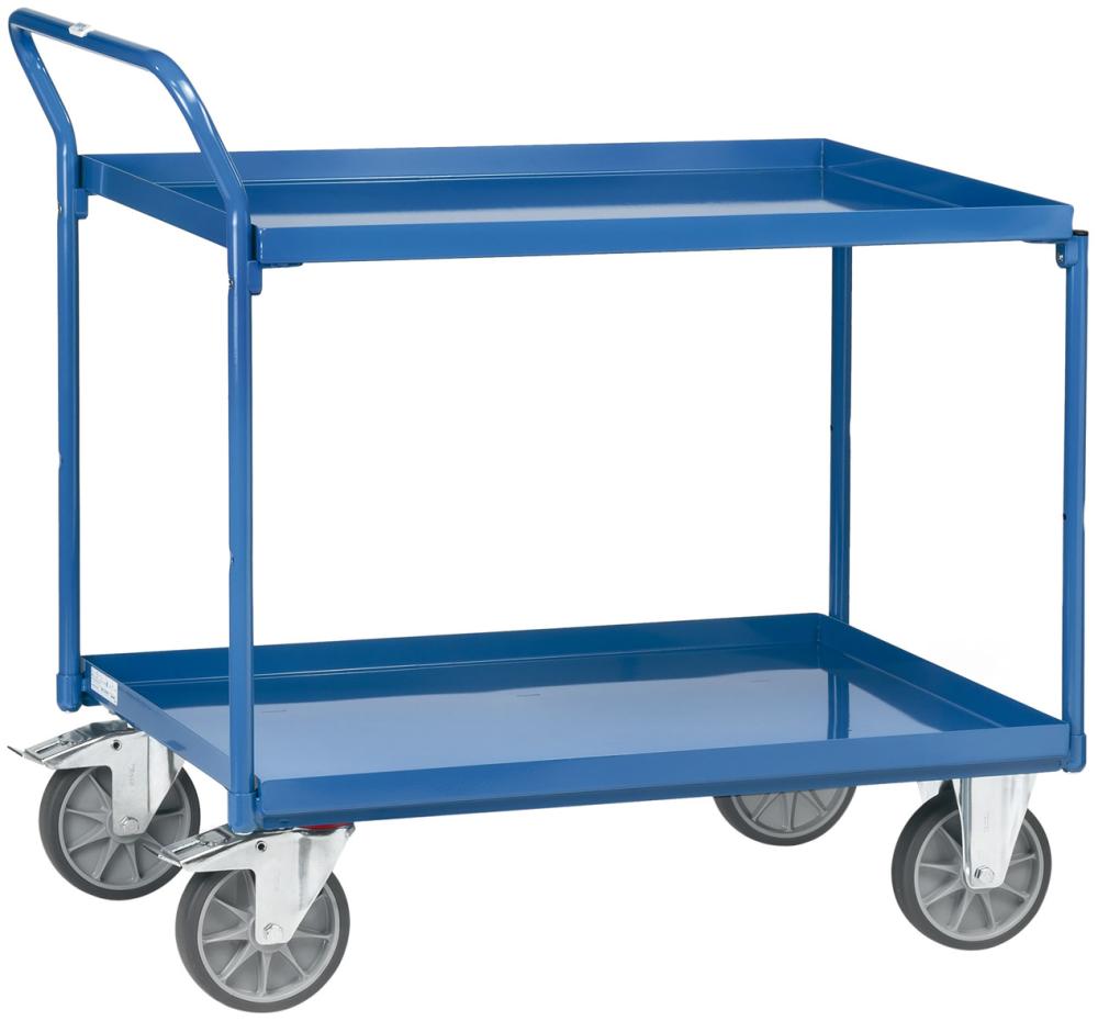 Tischwagen 4922 400kg 2 Wannen 1000x700mm fetra