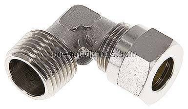 Winkel-Schneidringverschraub. R 1/2"-12 L (M18x1,5), Messing vernickelt