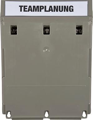 Grund-Modul "BIG" fuer Wandsortierer 115 x 262 x 345 mm hellgrau