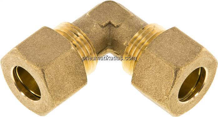 Winkel-Klemmringverschraubung 12 (M18x1,5)mm, Messing