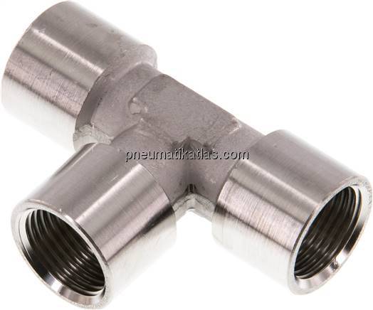 T-Stück G 3/8" (IG), 1.4404