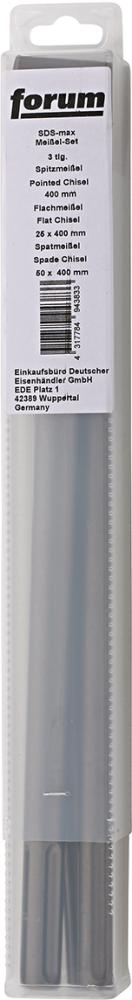 SDS-Max-Meißel-Satz 3tlg. FORUM
