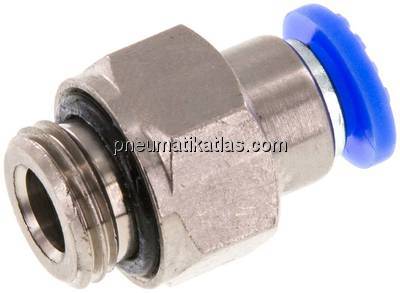 Steckanschluss, selbstabsperrend G 1/4"-6mm, IQS-Standard