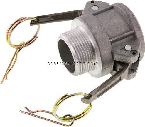 Kamlock-Kupplung (B) R 1-1/4"(AG), Aluminium