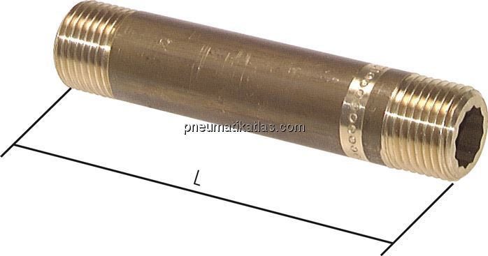 Exemplarische Darstellung: Rohrdoppelnippel ähnlic