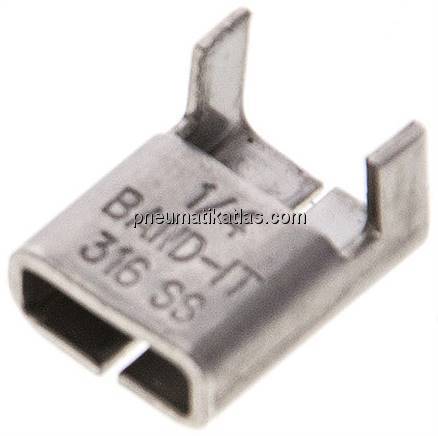 Band-It 316, 6,4 (1/4") mm, Schlaufe