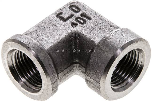 Hochdruck-90°-Winkel NPT 3/8" (IG), V4A