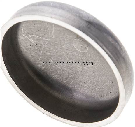 Rohrkappe 48,3x2,0mm, 1.4571, ähnlich DIN 28011