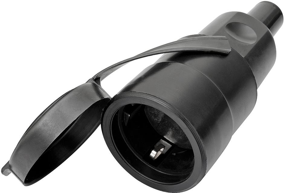 Schuko-Kupplung IP44 250 V, 10-16 A Althoff