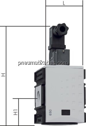 Exemplarische Darstellung: 3/2-Wege Magnetventil (