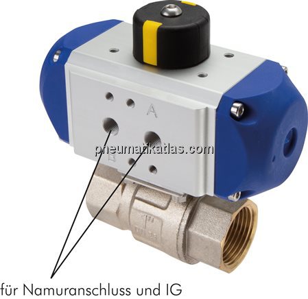 Exemplarische Darstellung: Trinkwasser-Kugelhahn m