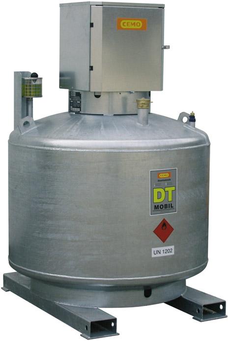 Tankstelle DT-Mobil 980 lm.Pumpenschrank doppelw. CEMO