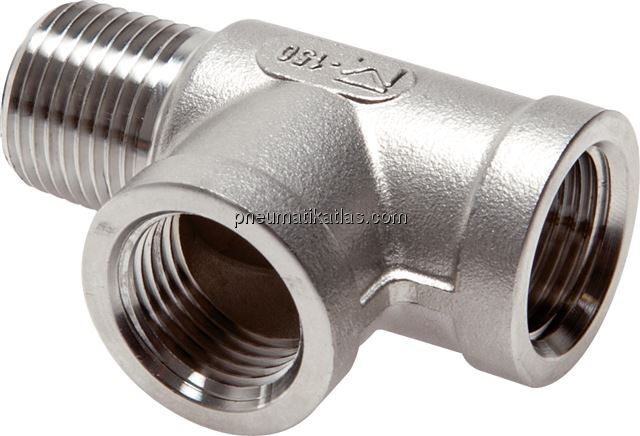 Exemplarische Darstellung: T-Stück (außen/innen/in