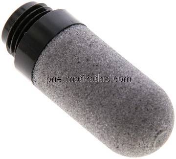 Kunststoff-Schalldämpfer, gesintert (Standard), G 1/4"