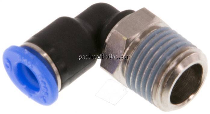 Winkel-Steckanschluss R 1/8"-4mm, IQS-Mini