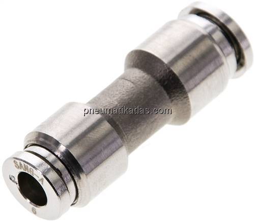 Gerader Steckanschluss 8mm-6mm, IQS-ES LE/IQS-PVDF