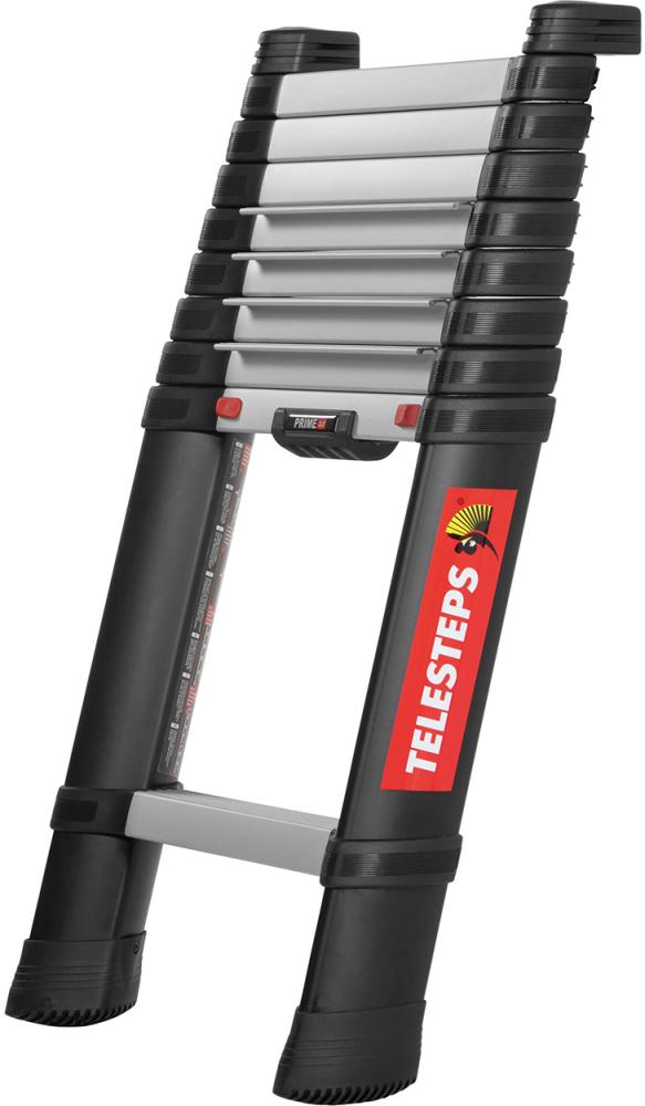 Teleskop Anlegeleiter Länge 3m LM eloxiert