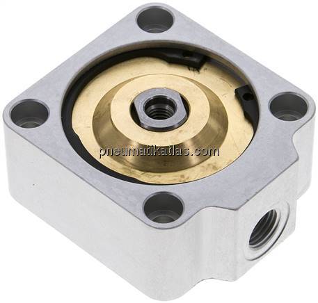 Kurzhubzylinder, einfachwirkend, Kolben 50mm, Hub 10mm