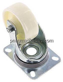 Kunststoffrolle, 80mm, Lenkrolle