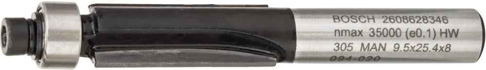 HM-Bündigfräser m AnlaufrD12,7x68,0 mm Bosch