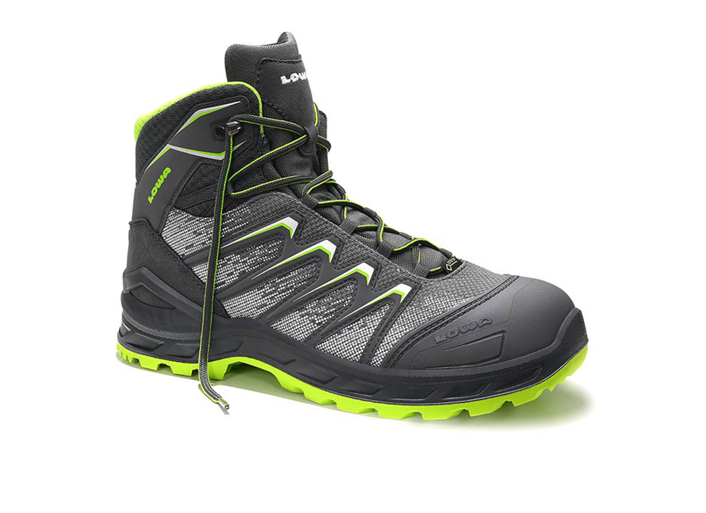 Sicherheitsschnürstiefel LARROX Work GTX grey Mid S3 CI