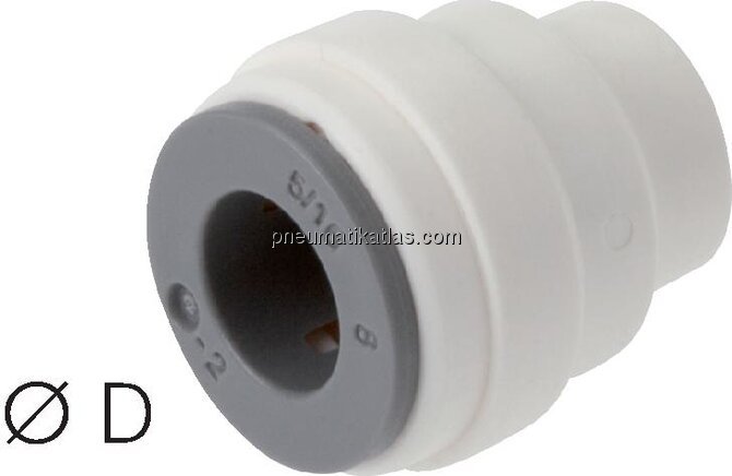 Exemplarische Darstellung: Steckkappe zum Verschli