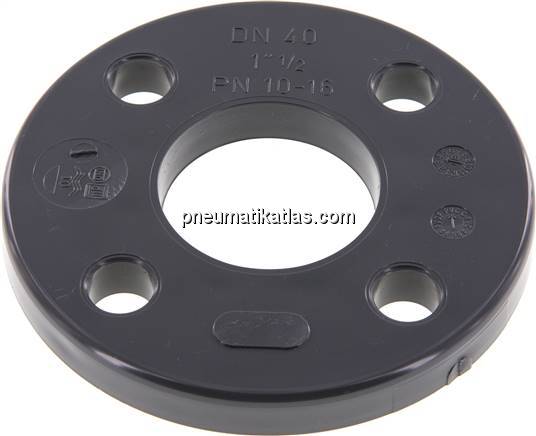 Losflansch DN40-PN16 (DIN), PVC-U, 50mm
