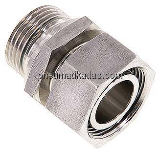 Einstellb. Schneidringverschr. G 1"-28 L, 1.4571